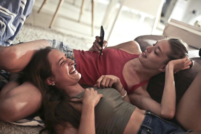 She Laughs More Often