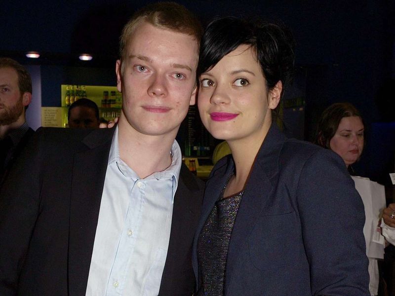 Lily Allen and Alfie Allen
