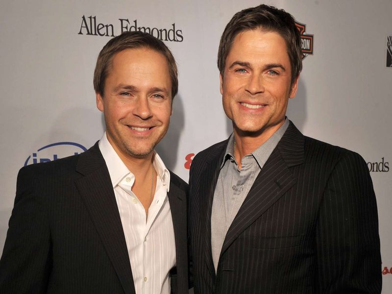Rob Lowe and Chad Lowe