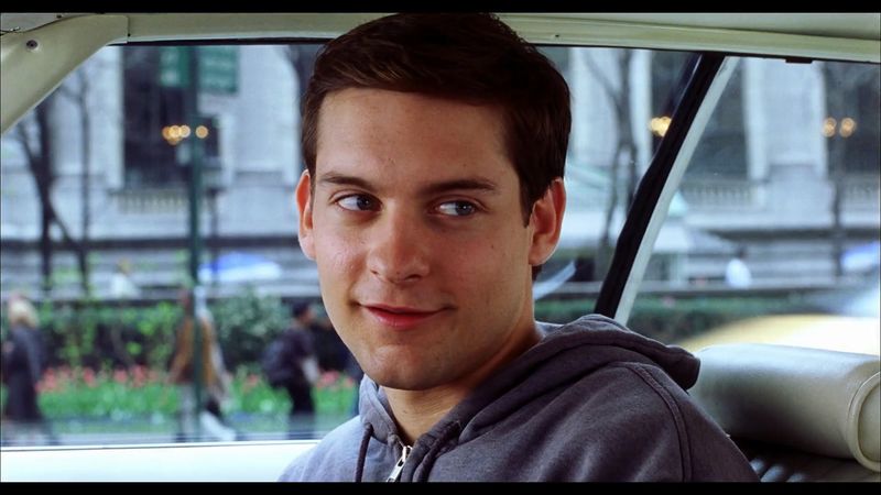 Tobey Maguire as Peter Parker in Spider-Man (2002)
