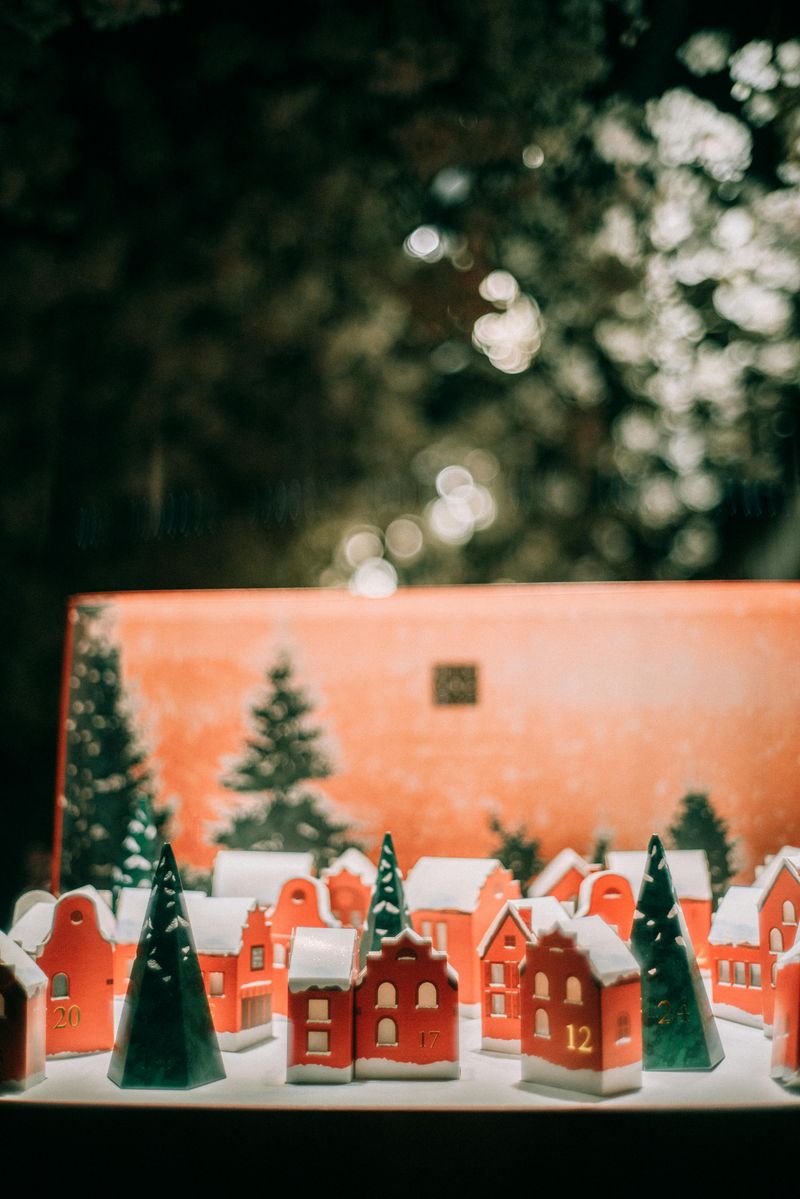 Miniature Christmas Village Displays