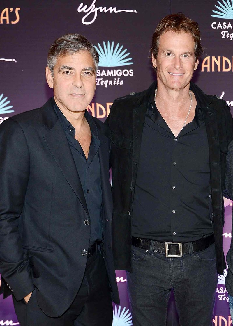 George Clooney and Rande Gerber