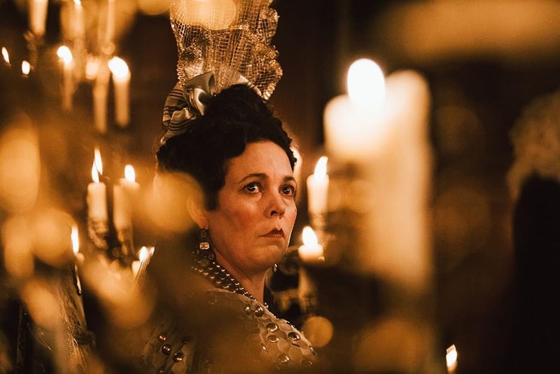 Olivia Colman in The Favourite (2018)