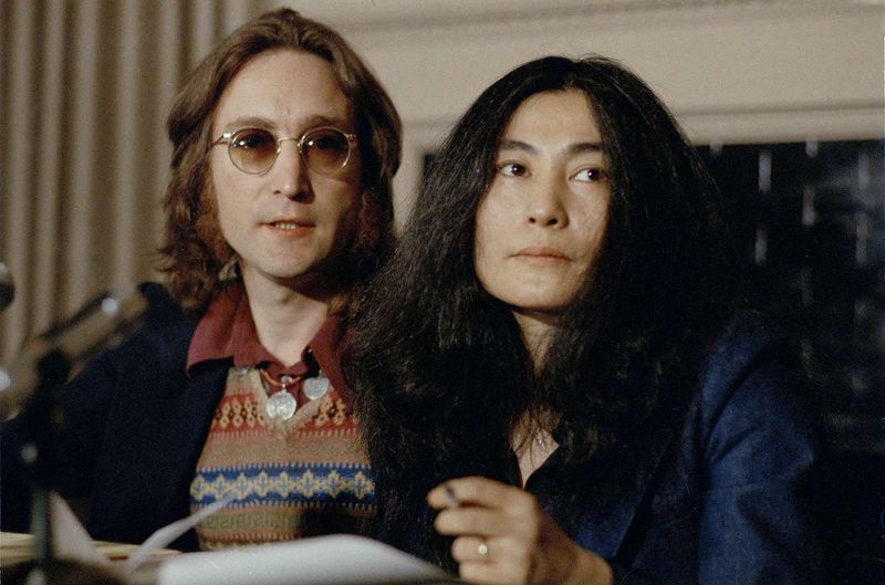 John Lennon and Yoko Ono