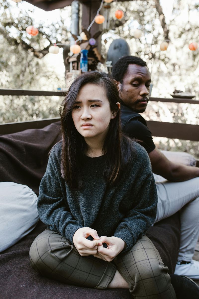 She Stops Talking About a Shared Future