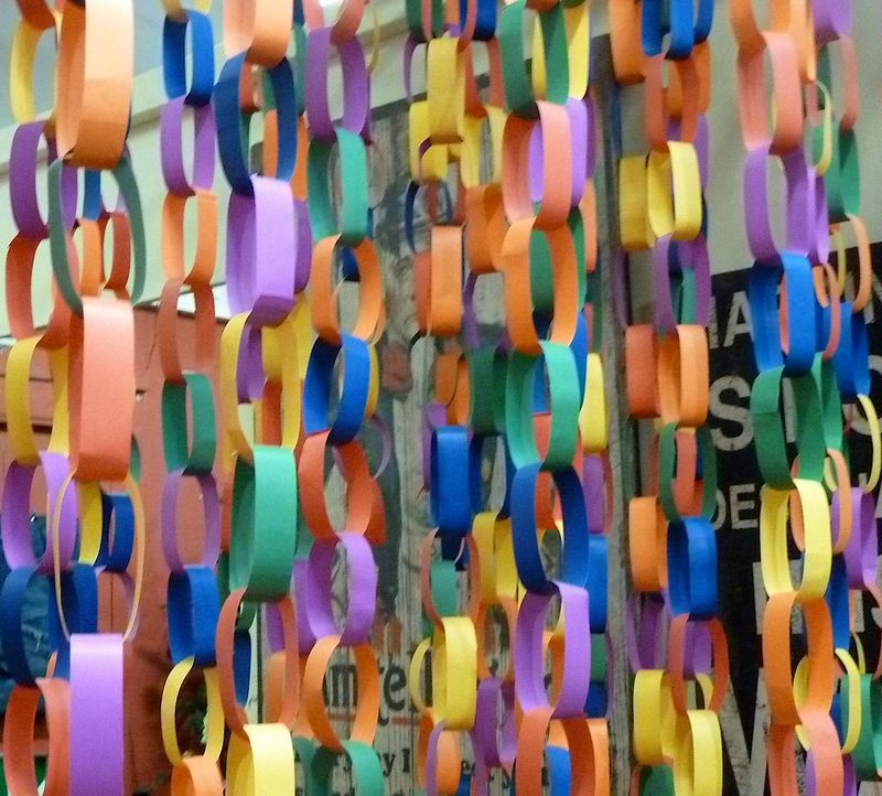 Paper Chains and Popcorn Garlands