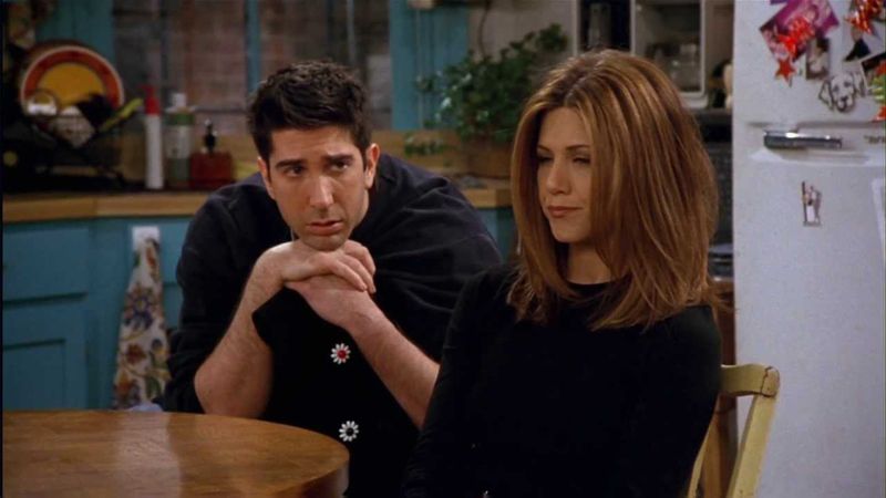 Ross and Rachel from Friends