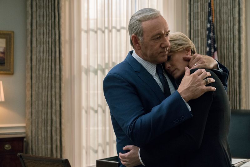 Frank and Claire Underwood from House of Cards