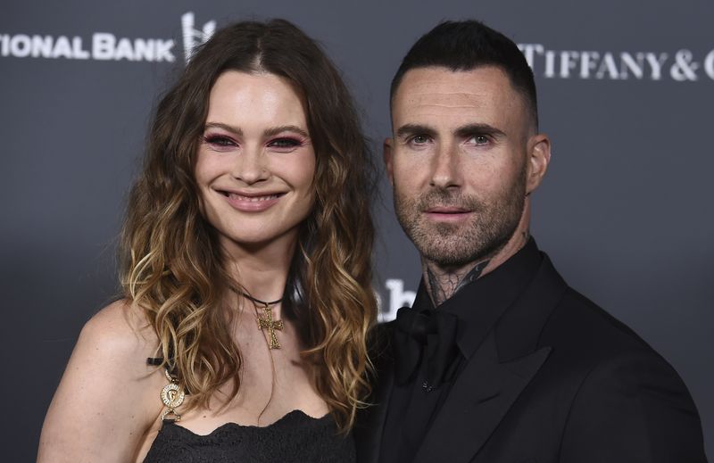 Adam Levine & Behati Prinsloo