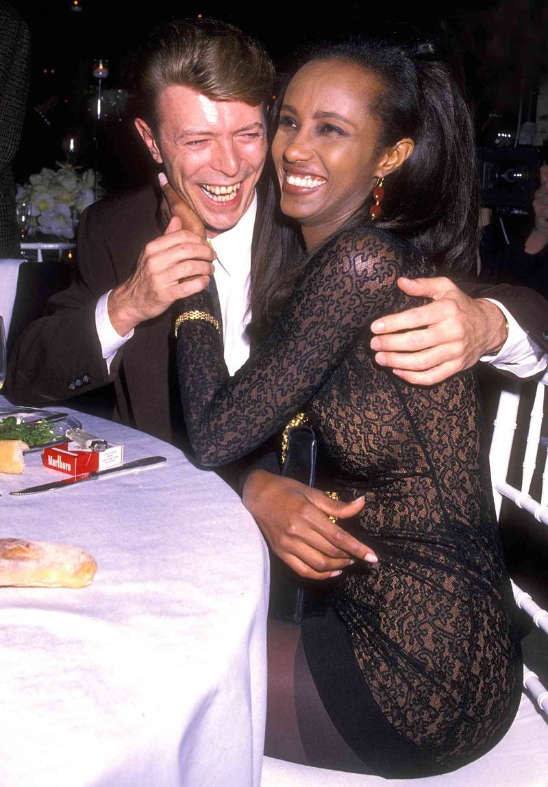 David Bowie and Iman