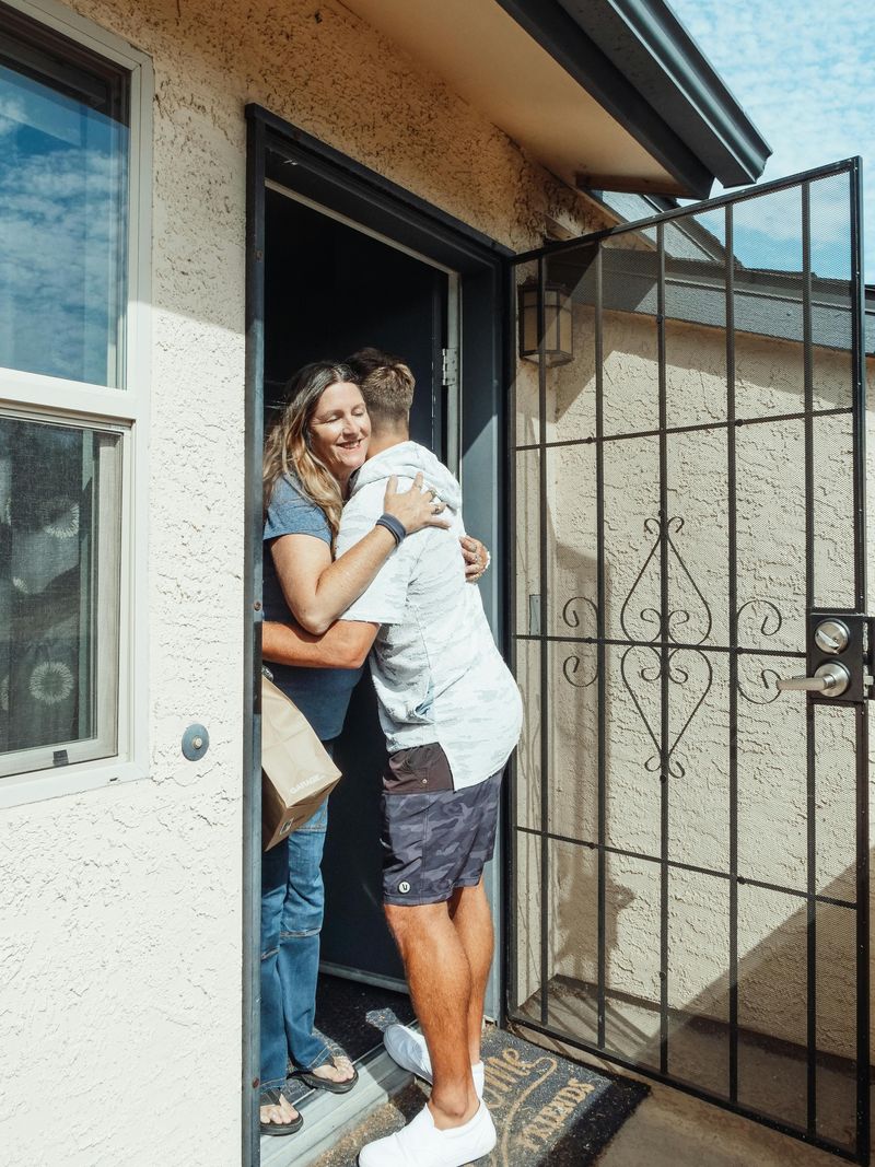 Warm Welcome When Coming Home