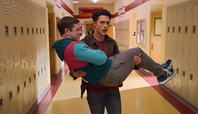 Darren Barnet as Paxton Hall-Yoshida in Never Have I Ever