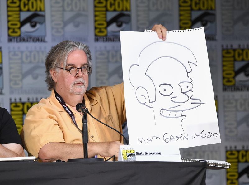 Matt Groening Sketched The Simpsons in Minutes