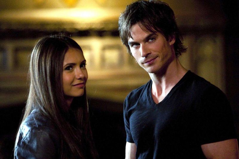 Nina Dobrev & Ian Somerhalder – The Vampire Diaries