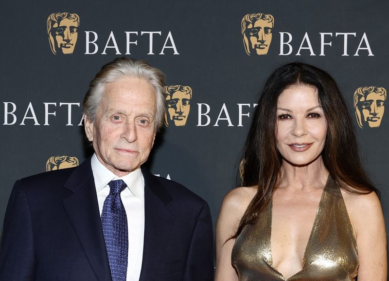 Catherine Zeta-Jones & Michael Douglas
