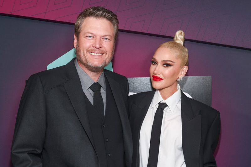 Blake Shelton and Gwen Stefani