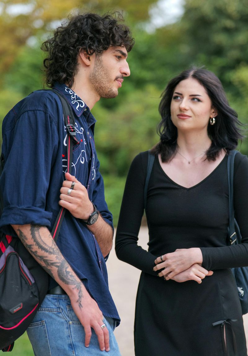 He Avoids Eye Contact or Looks Away Quickly