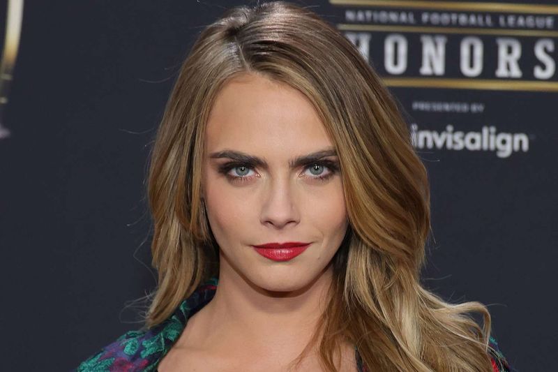 Cara Delevingne's Bold Brow and Eye Combo