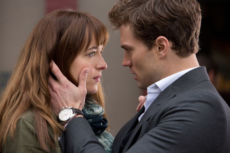 Dakota Johnson in Fifty Shades of Grey