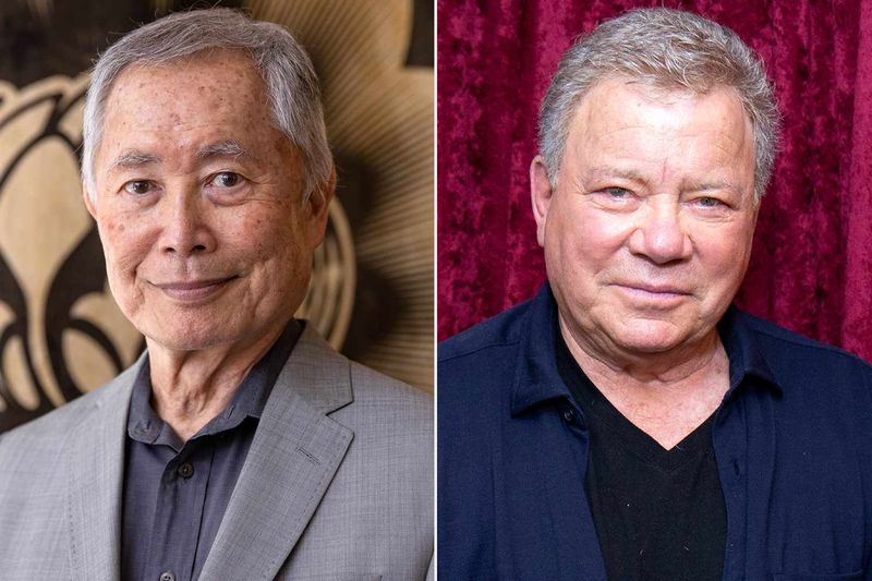 William Shatner and George Takei - Star Trek