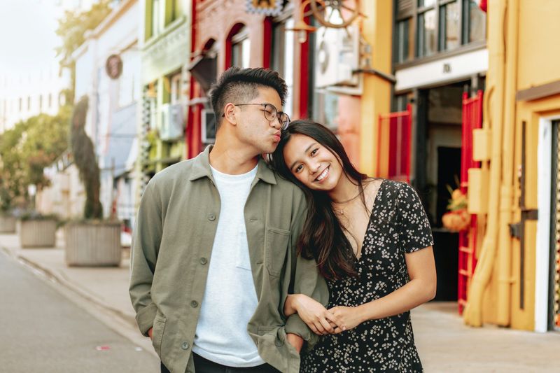 Positioning Herself Nearby Without Obvious Reason