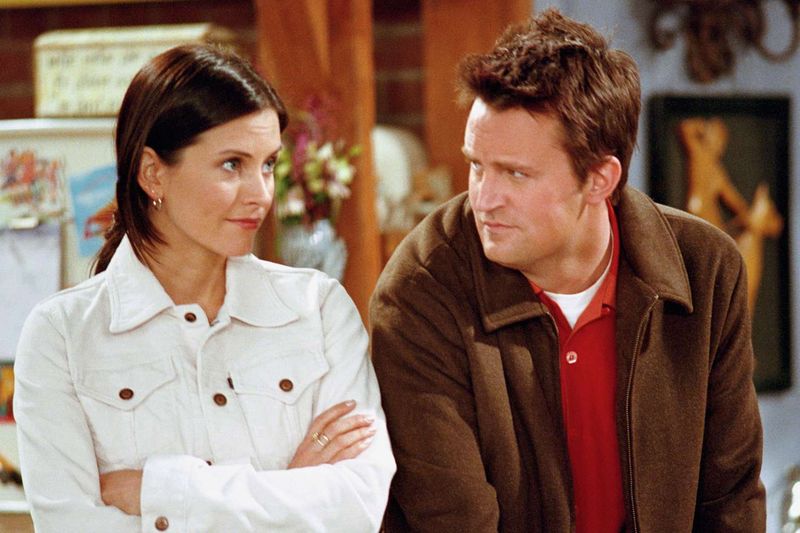 Monica and Chandler from Friends