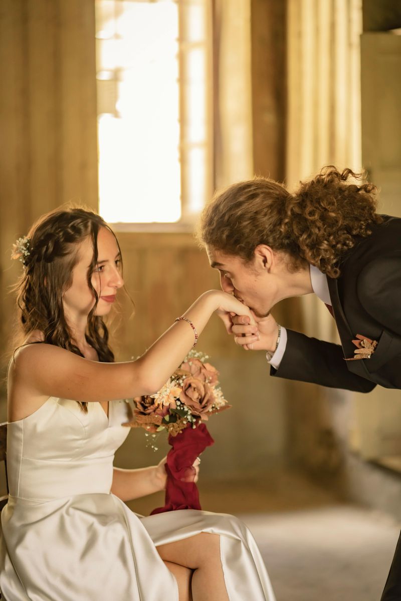 Kissing a Lady's Hand