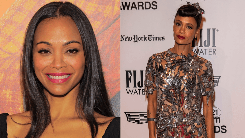 Zoe Saldaña and Thandiwe Newton