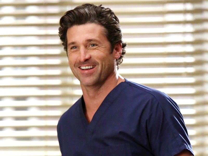 Patrick Dempsey as Derek Shepherd in 'Grey's Anatomy'