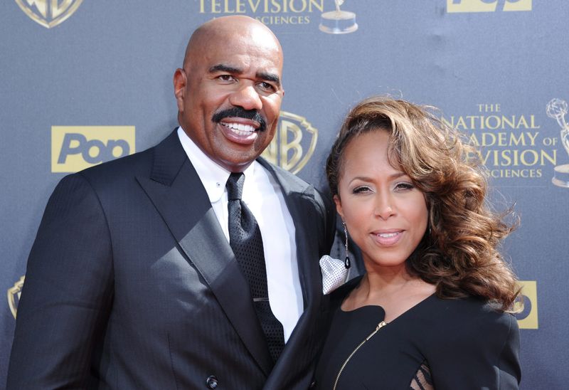 Steve Harvey and Marjorie Bridges