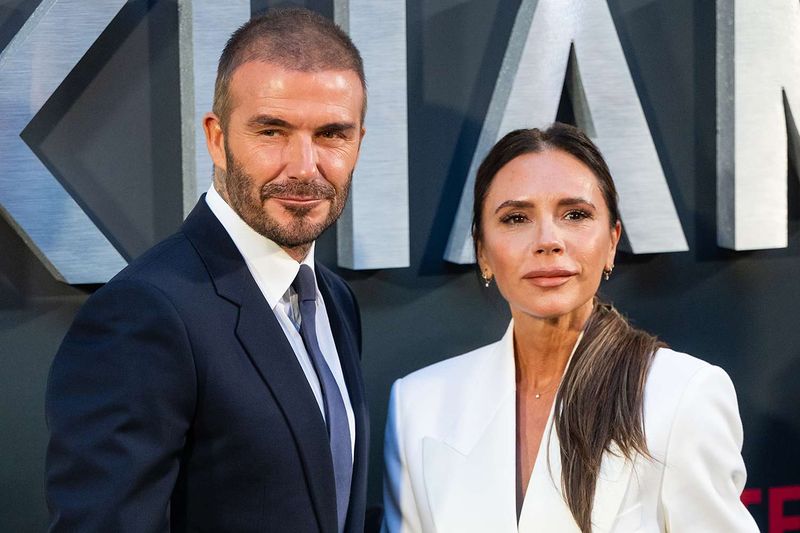 David & Victoria Beckham 