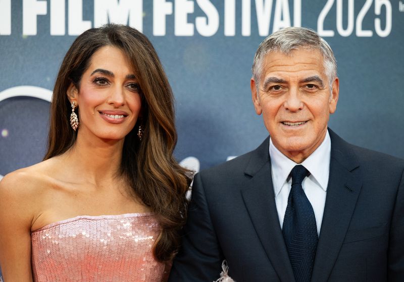 George & Amal Clooney