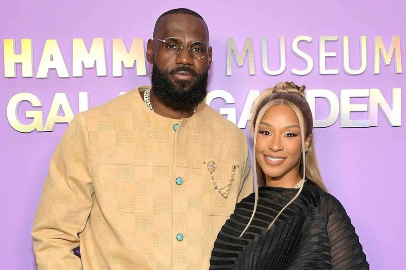 LeBron James & Savannah James 