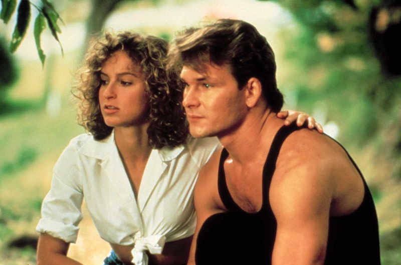 Jennifer Grey and Patrick Swayze in Dirty Dancing