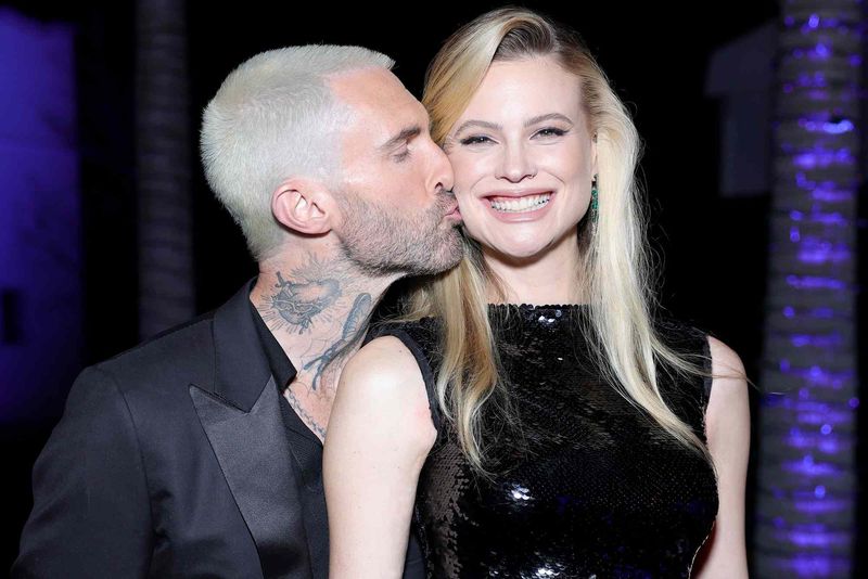 Adam Levine & Behati Prinsloo