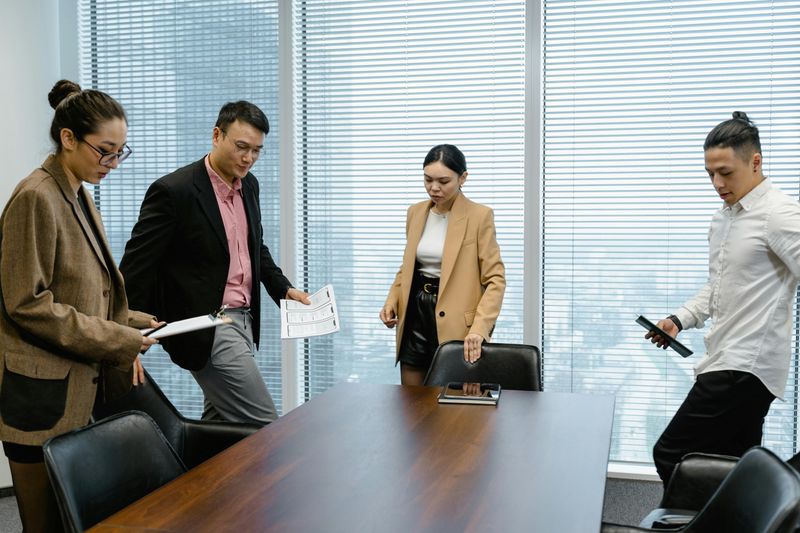 Men Standing When Women Enter