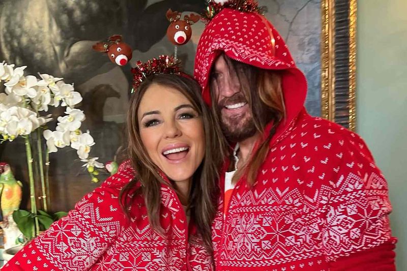 Elizabeth Hurley and Billy Ray Cyrus