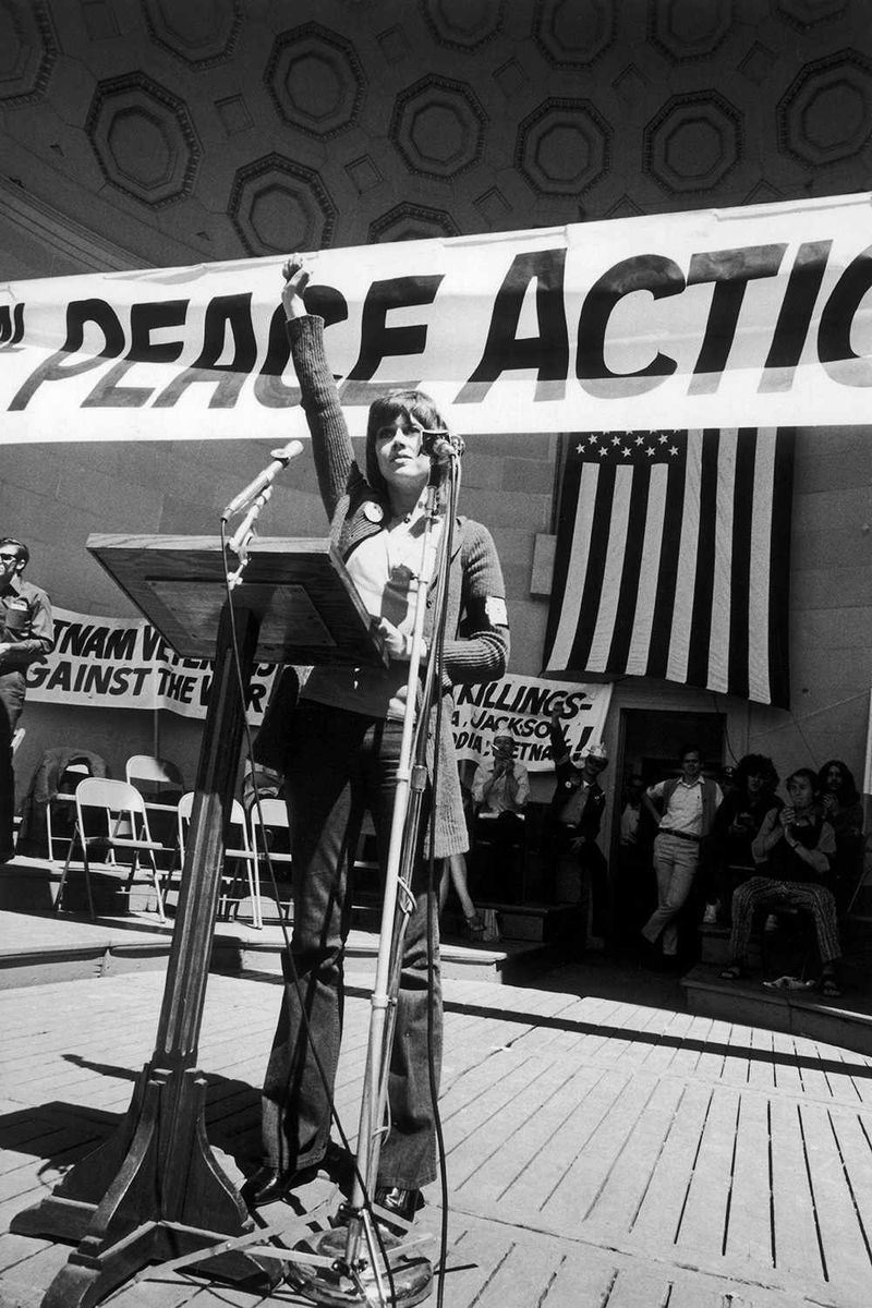 Jane Fonda – Outspoken Anti-War Activist