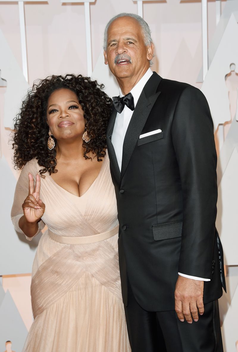 Oprah Winfrey & Stedman Graham