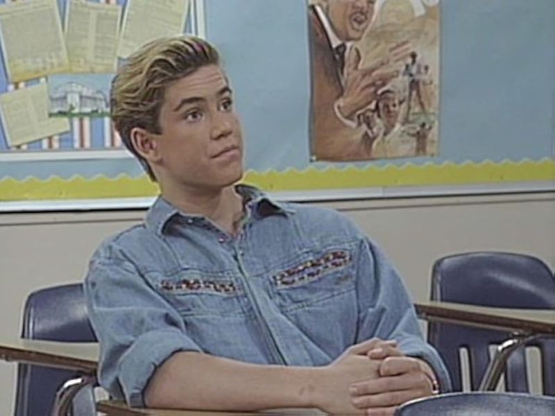 Zack Morris from Saved by the Bell (1989–1993)