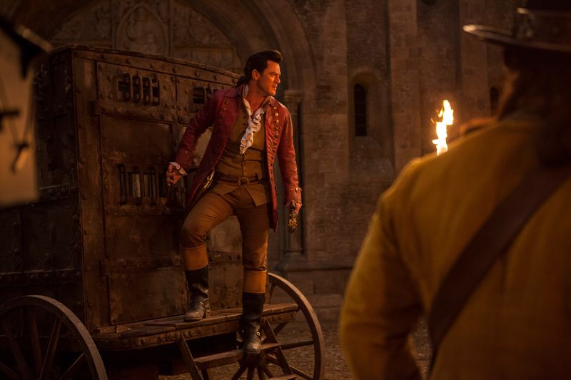 Luke Evans as Gaston in Beauty and the Beast