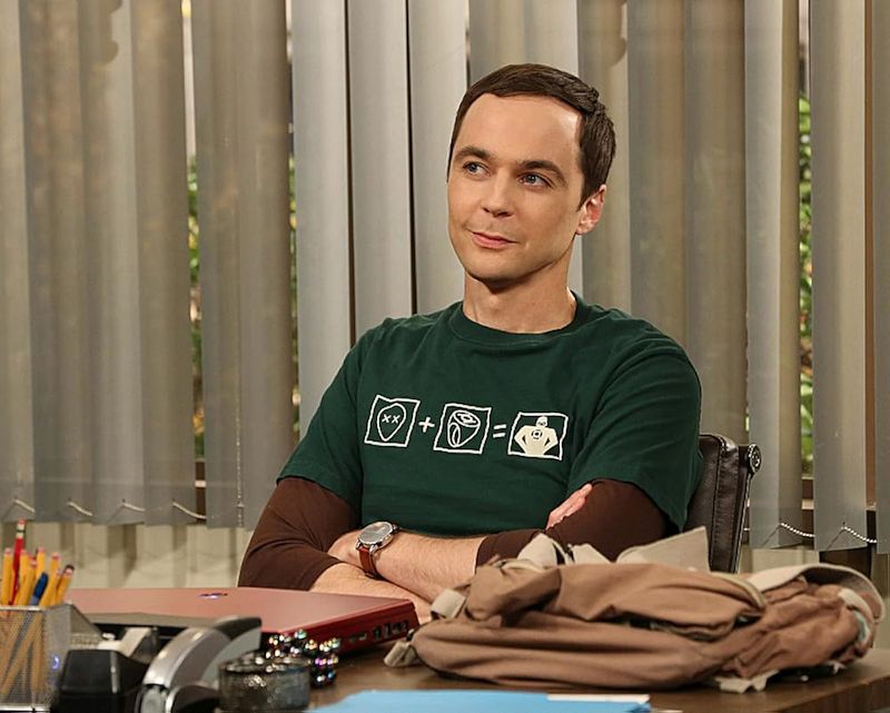 Jim Parsons as Sheldon Cooper in The Big Bang Theory