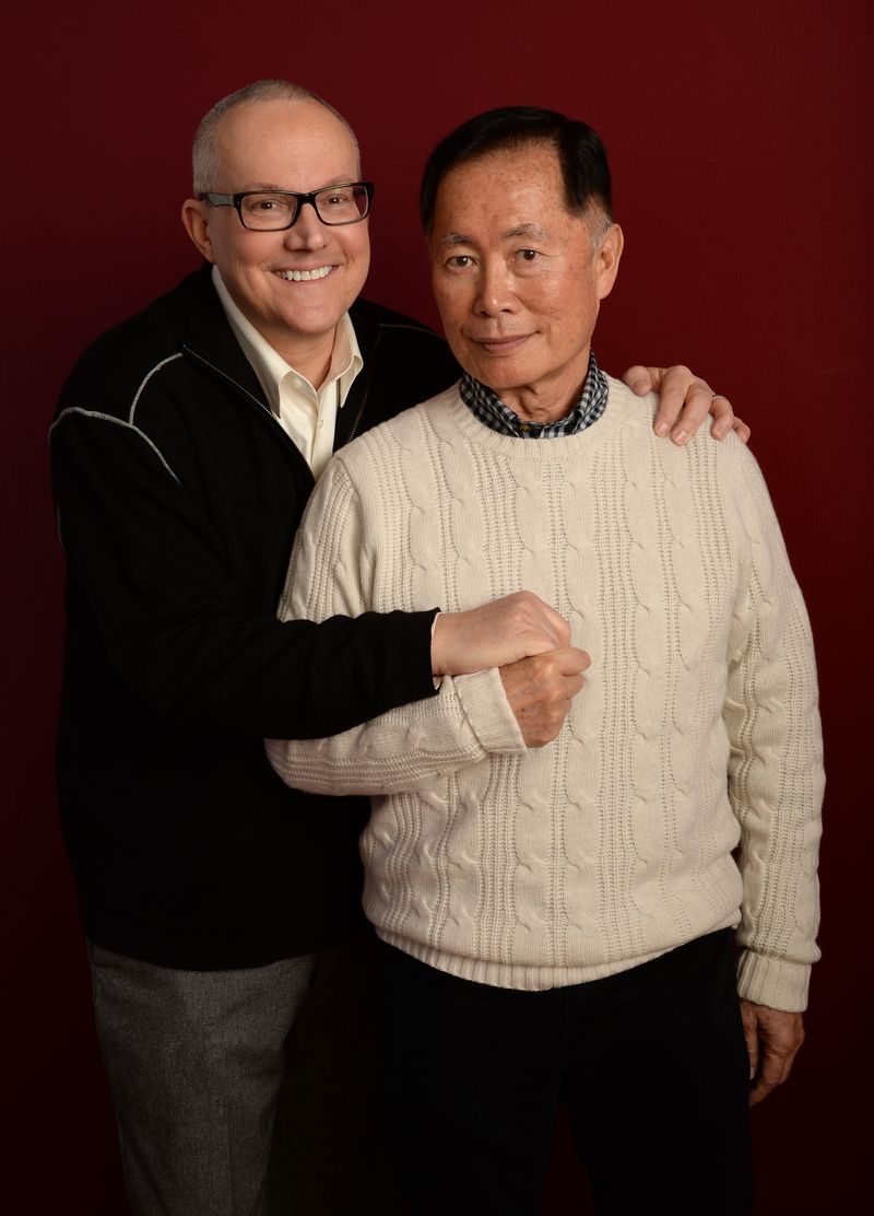 George Takei and Brad Altman
