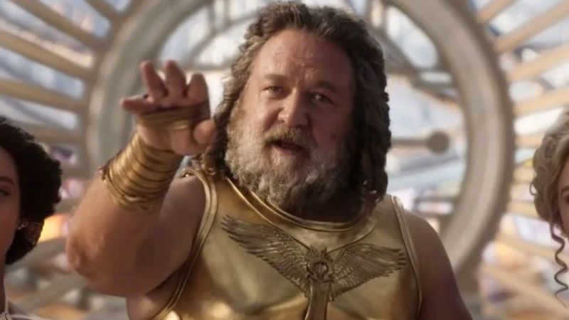 Russell Crowe as Zeus