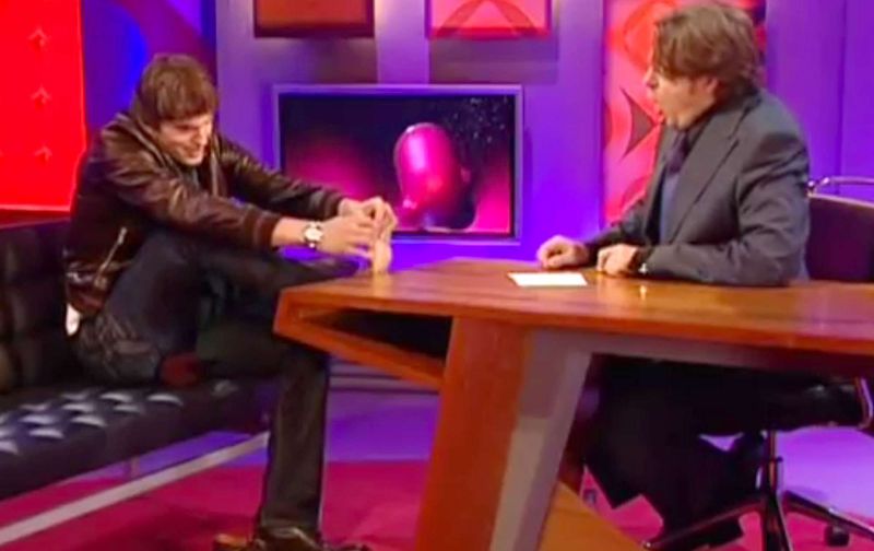 Ashton Kutcher's Webbed Toes