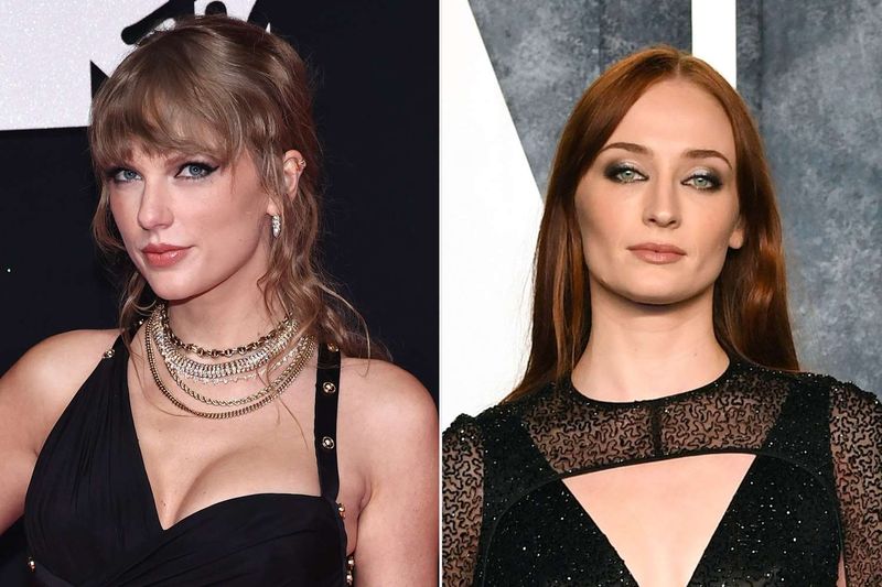 Taylor Swift and Sophie Turner
