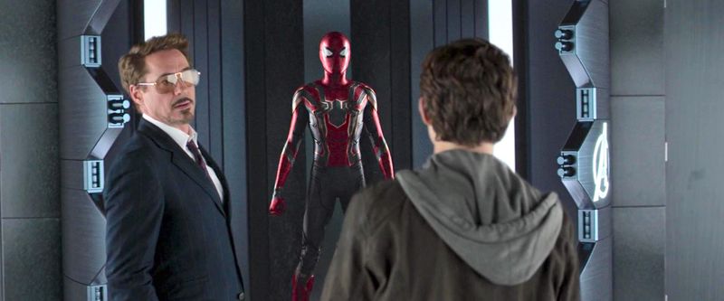 Robert Downey Jr. in Spider-Man: Homecoming