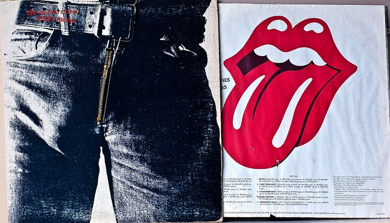 10. Sticky Fingers by The Rolling Stones (1971)