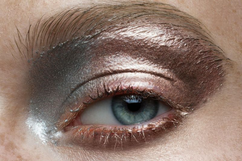 Metallic Eye Makeup