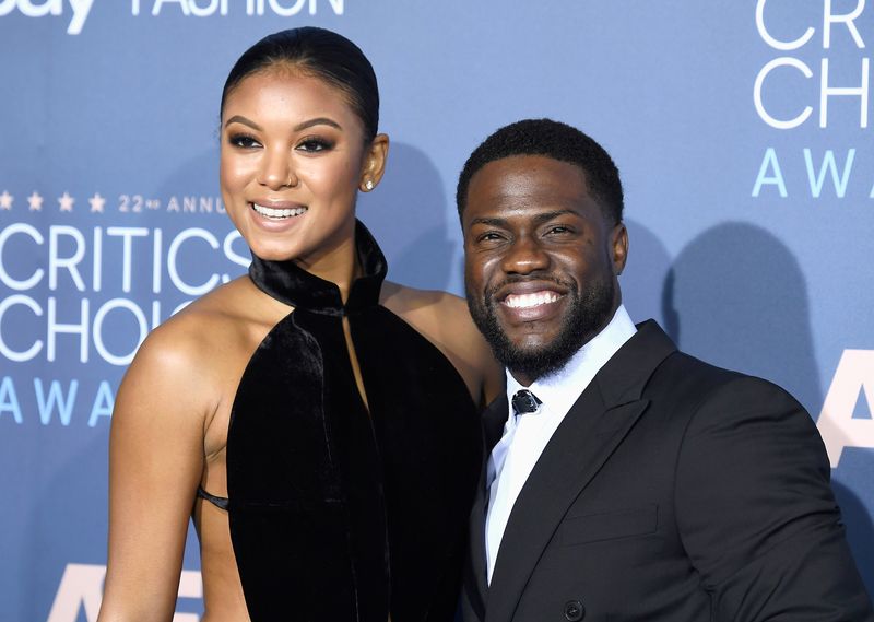 Eniko Parrish & Kevin Hart